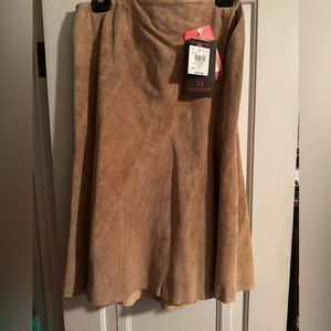 Danier suede skirt